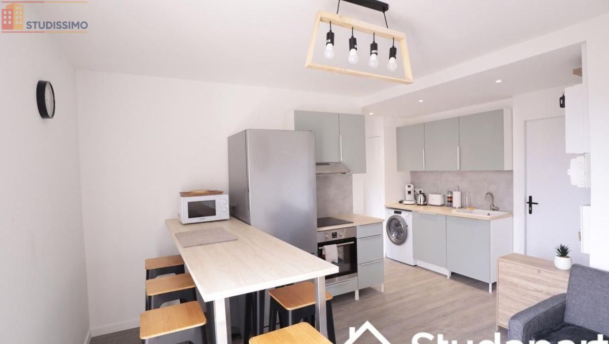 Studio 9m² Grenoble 38100 - Meublé, 4e étage - Photo 9
