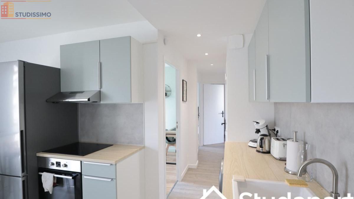 Studio 9m² Grenoble 38100 - Meublé, 4e étage - Photo 3