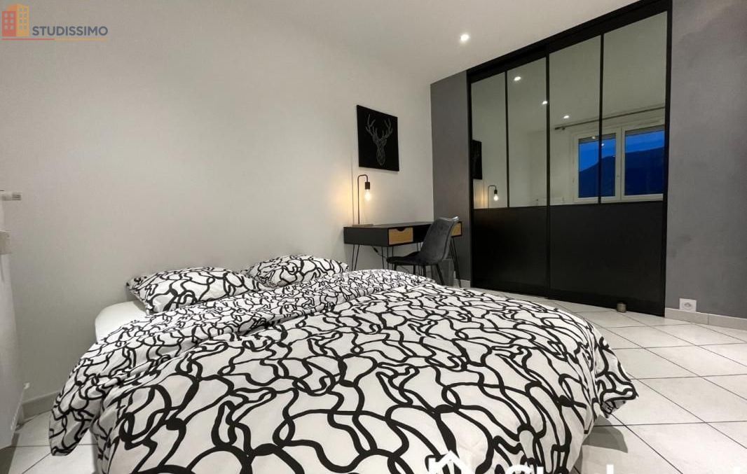 Studio meublé 10m² Grenoble 38100 - Étage élevé, meuble - Photo 8