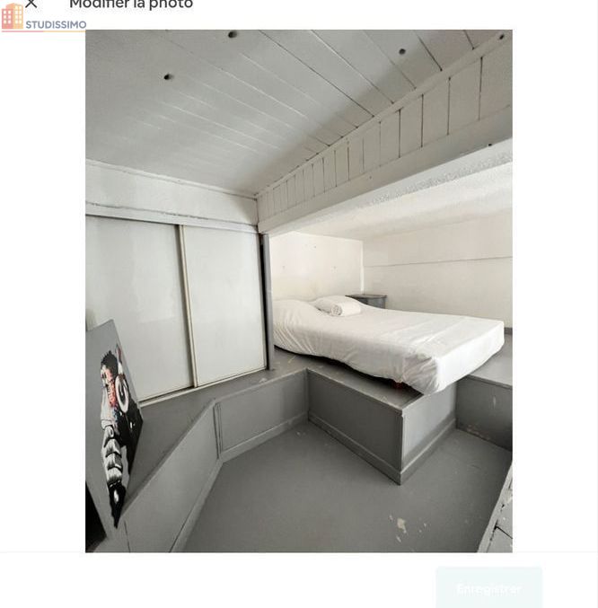 Studio 22m² Grenoble centre - Meublé, proche gare - Photo 2