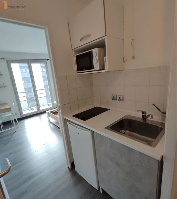 Studio meublé 18m² Grenoble 38100 - Balcon, lumineux - Photo 4