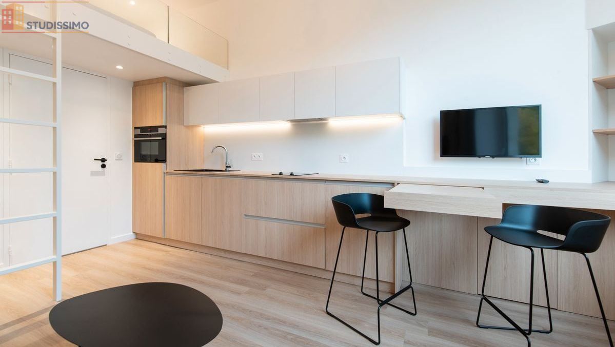Studio meublé 19m² Grenoble centre - Vue dégagée, lumineux - Photo 1