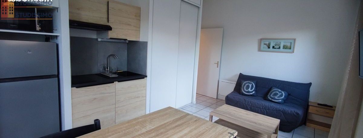 Studio meublé 23m² Sassenage - Meublé, parking - Photo 3