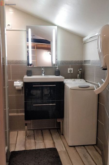 Studio meublé 20m² Grenoble centre - Meublé, lumineux - Photo 1