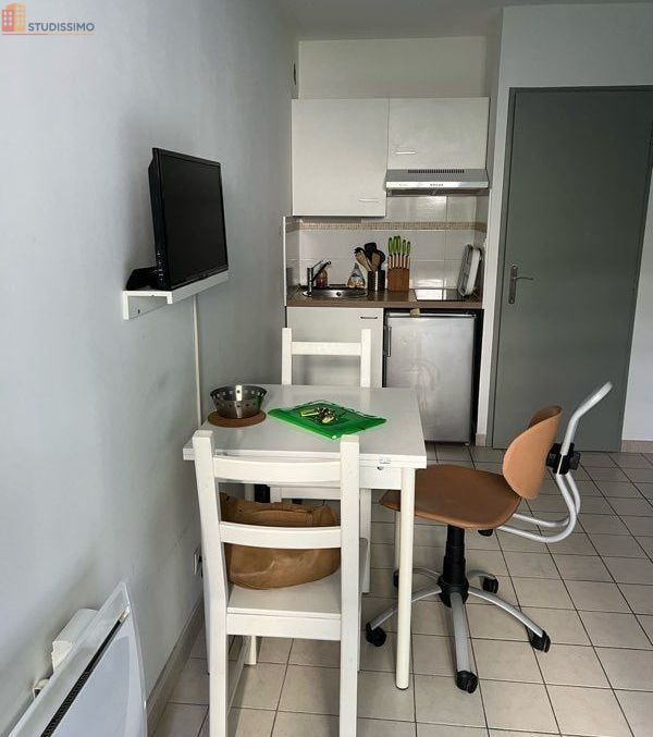 Studio meublé 21m² Grenoble Ile Verte - Lumineux - Photo 5