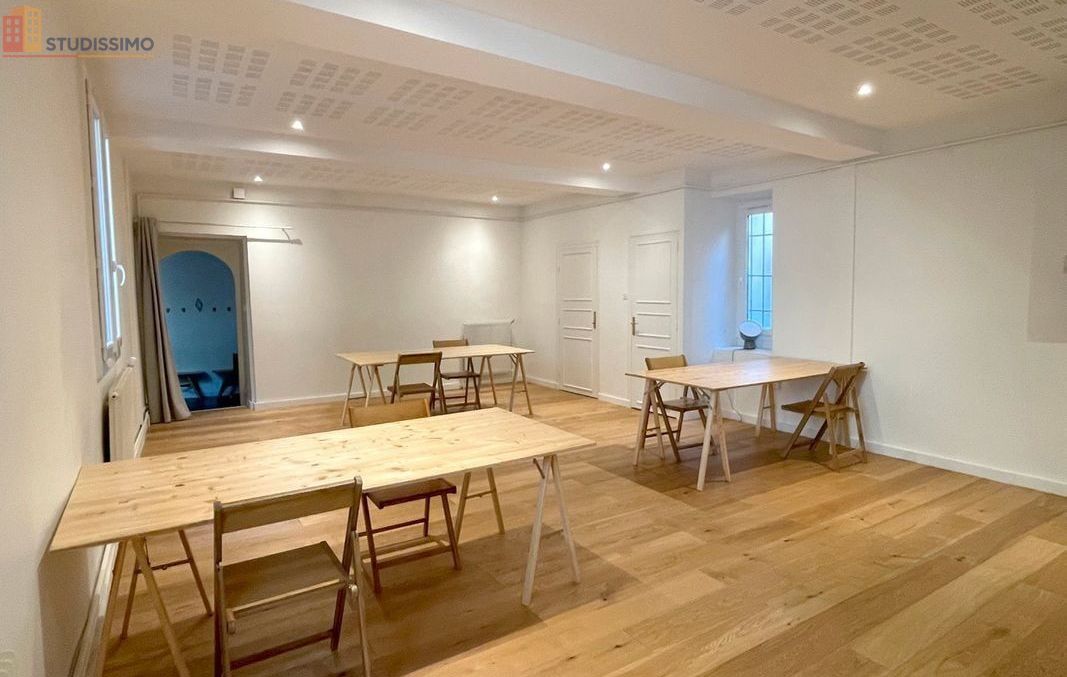 Studio 42m² Grenoble centre-ville - Bureau partagé, lumineux - Photo 3