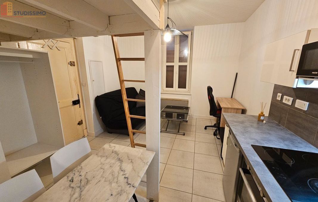 Studio 22m² Grenoble centre - Refait à neuf, cuisine équipée - Photo 2