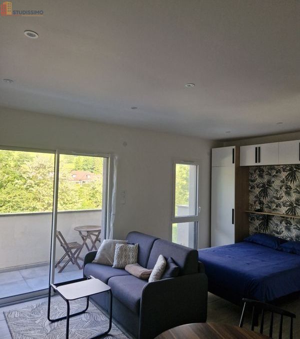 Studio meublé 28m² Nivolas-Vermelle - Balcon, parking - Photo 23