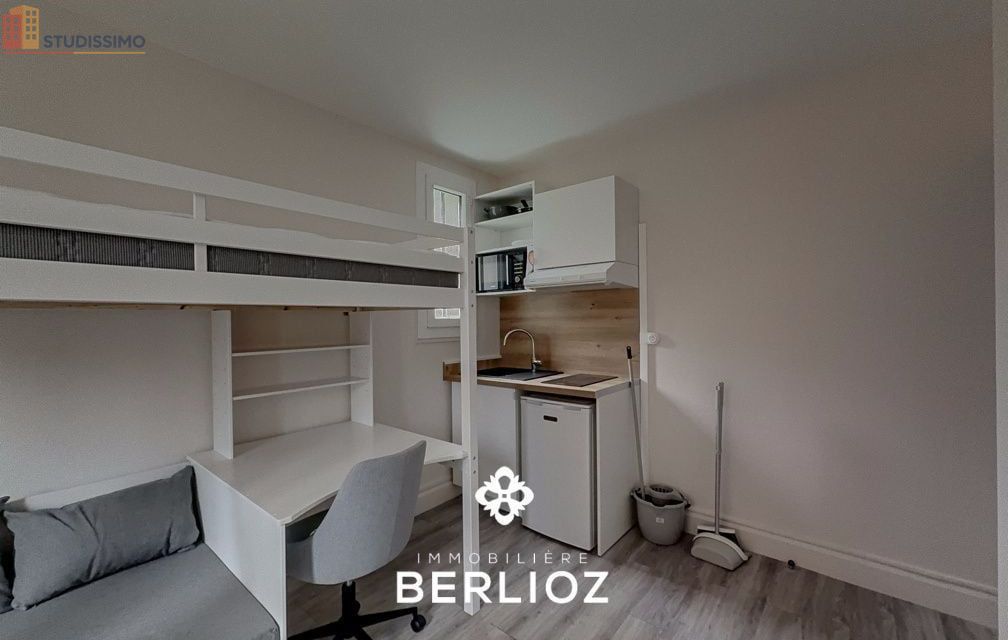 Studio meublé 14m² Grenoble 38100 - Meublé, DPE B - Photo 1