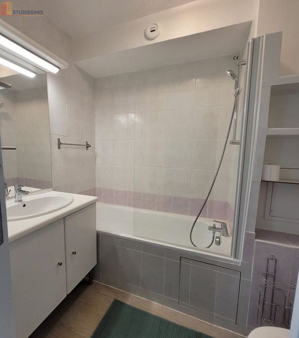 Studio 22m² Grenoble 38000 - Meublé, coin nuit - Photo 3