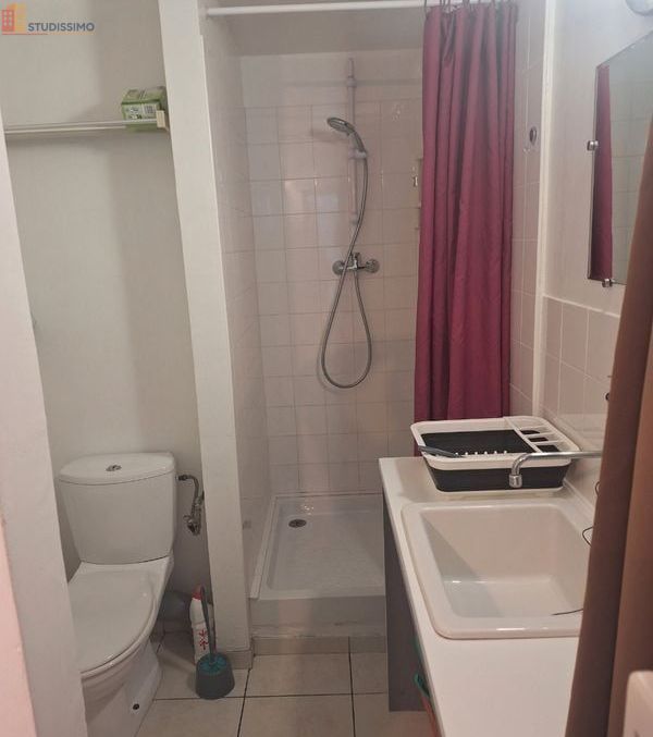 Studio meublé 18m² Villefontaine 38090 - Meublé, DPE D - Photo 3