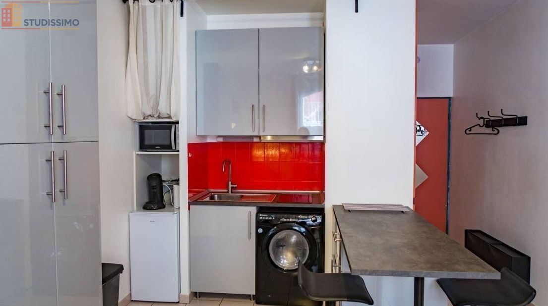 Studio meublé 23m² Grenoble centre - Idéal étudiant, calme - Photo 1