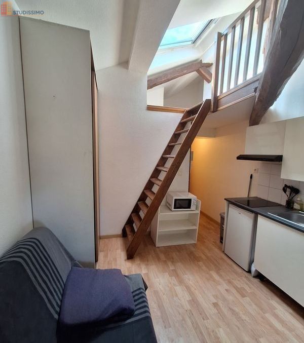 Studio meublé 17m² Le Pont-de-Claix - Mezzanine, 3e étage - Photo 14