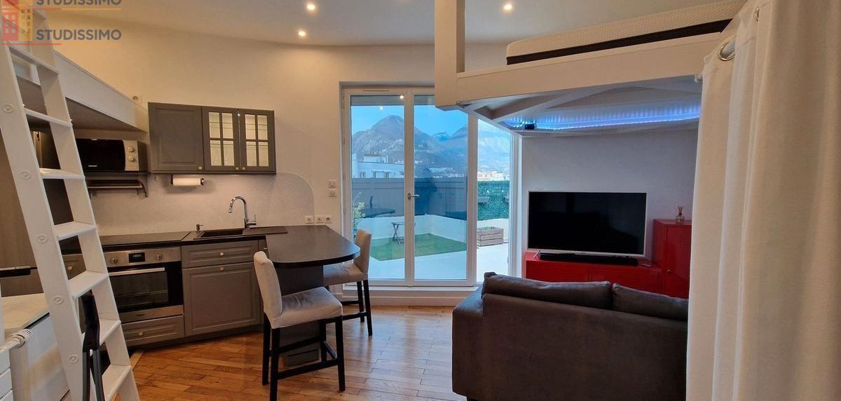 Studio 22m² Grenoble 38100 - Rooftop, dernier étage - Photo 15