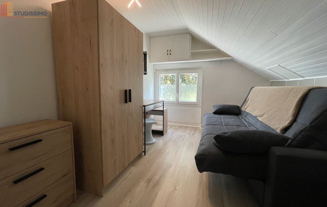 Studio meublé 15m² Grenoble 38100 - Terrasse, meublé - Photo 0