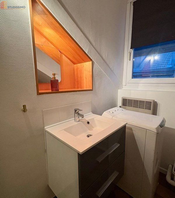 Studio meublé 24m² Grenoble centre - Lumineux - Photo 1