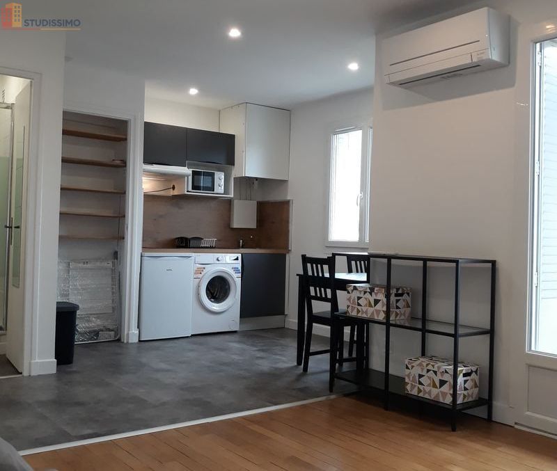 Studio meublé 28m² Grenoble 38100 - Résidence standing, climatisé - Photo 10