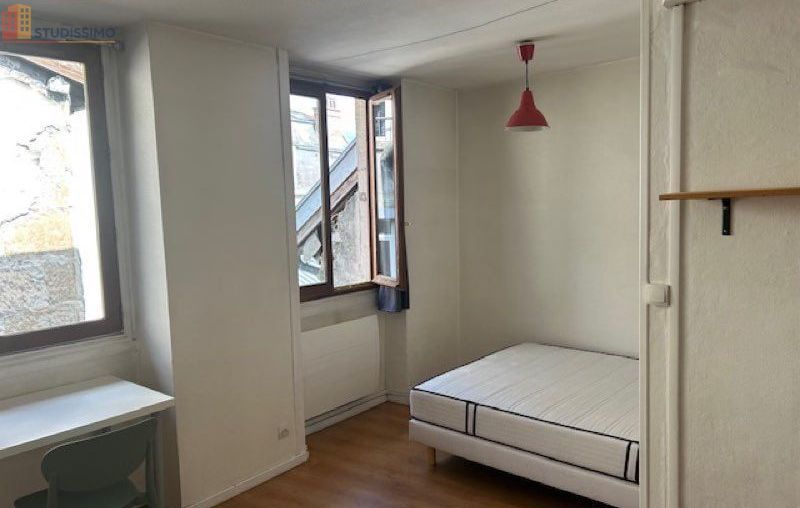 Studio meublé 25m² Grenoble centre - Étage élevé, lumineux - Photo 1