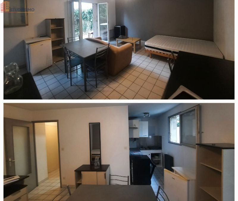 Studio meublé 31m² Grenoble Europole - Garage, terrasse 16m² - Photo 1