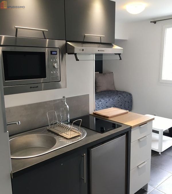 Studio meublé 15m² Grenoble centre - Meublé, lumineux - Photo 3