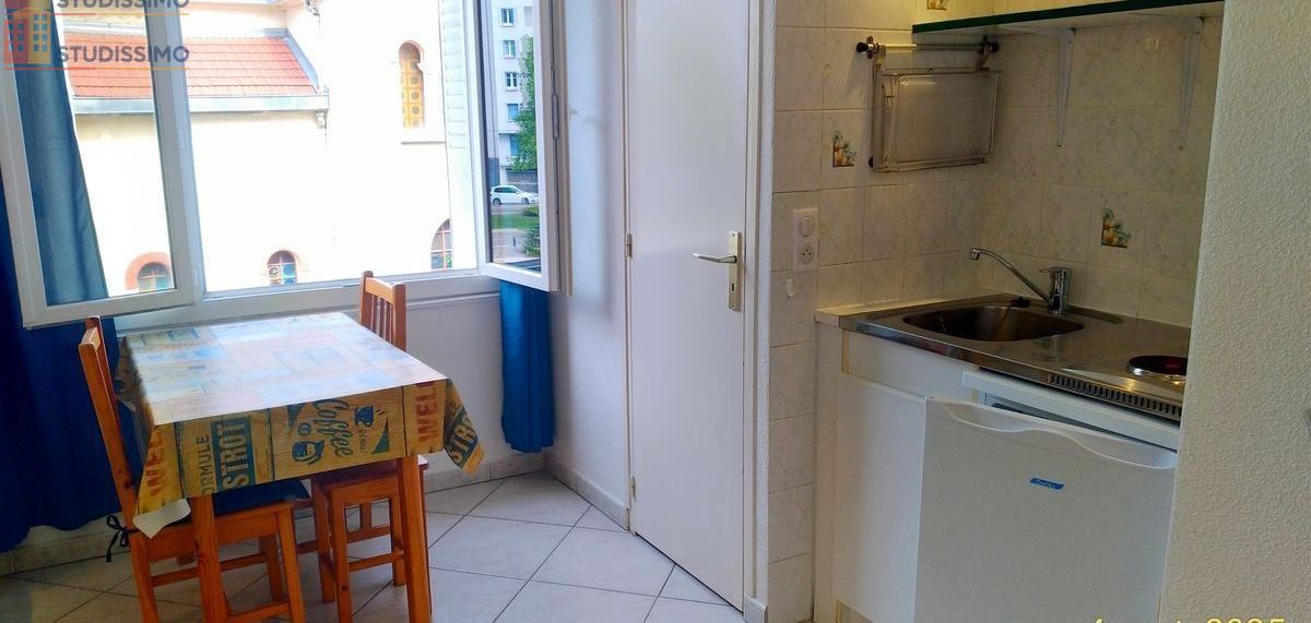 Studio meublé 17m² Grenoble 38100 - Pour étudiant, lumineux - Photo 3