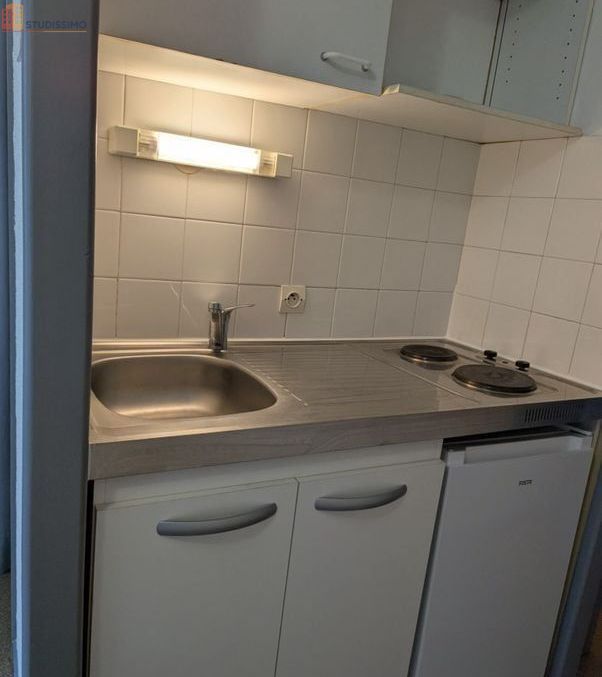 Studio 19m² Grenoble centre - Meublé, 5e étage - Photo 1
