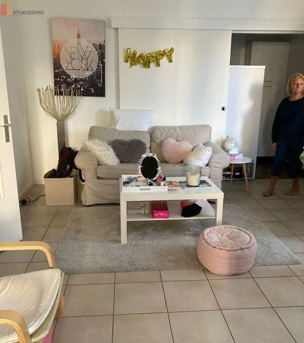 Studio meublé 42m² Grenoble 38100 - Lumineux, 1er étage - Photo 1