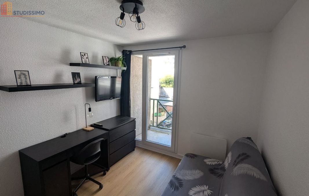 Studio meublé 15m² Grenoble centre - Balcon, meublé - Photo 15
