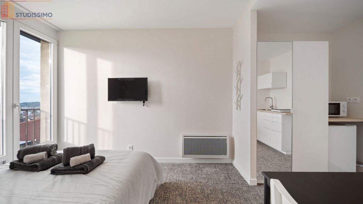 Studio meublé 15m² Perrigny - Rénové, parking - Photo 19