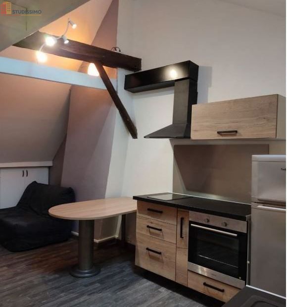 Studio meublé 28m² Dole - Rue piétonne, proche lycées - Photo 1