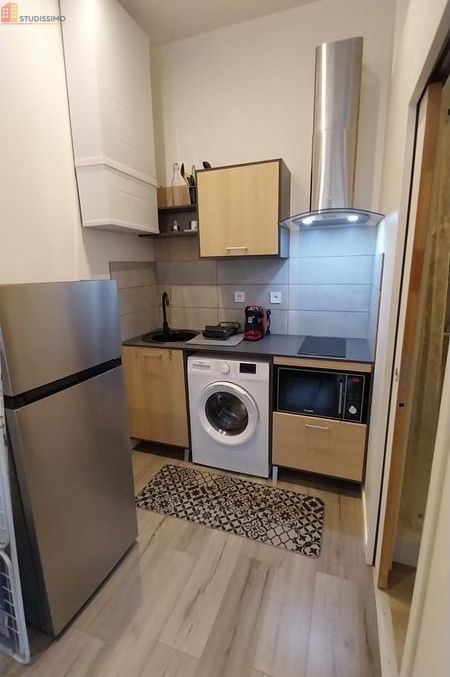 Studio meublé 17m² Saint-Sever 40500 - Meublé, DPE C - Photo 2