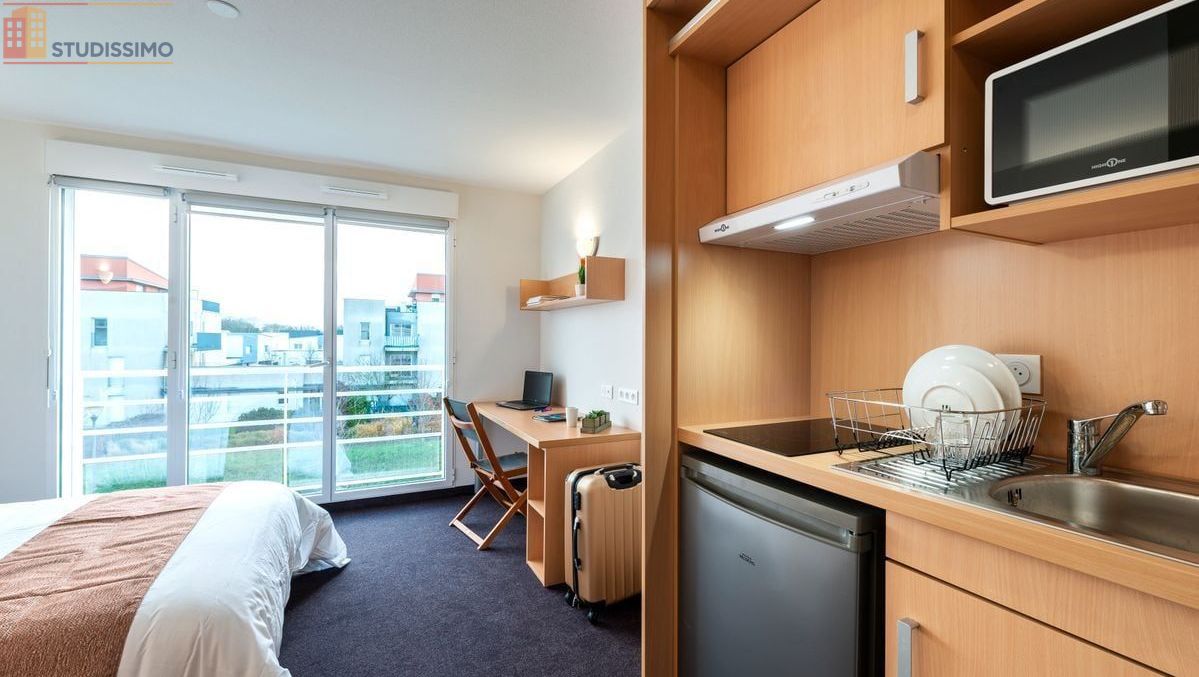 Studio meublé 28m² Blois centre - Secteur prisé, lumineux - Photo 8