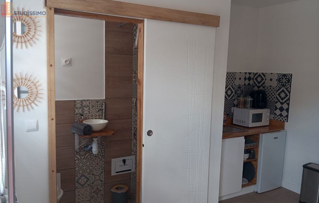 Studio meublé 18m² Villebarou - Meublé, DPE B - Photo 7