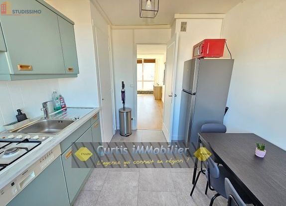 Studio meublé 9m² Saint-Étienne 42000 - Lumineux, 7e étage - Photo 3