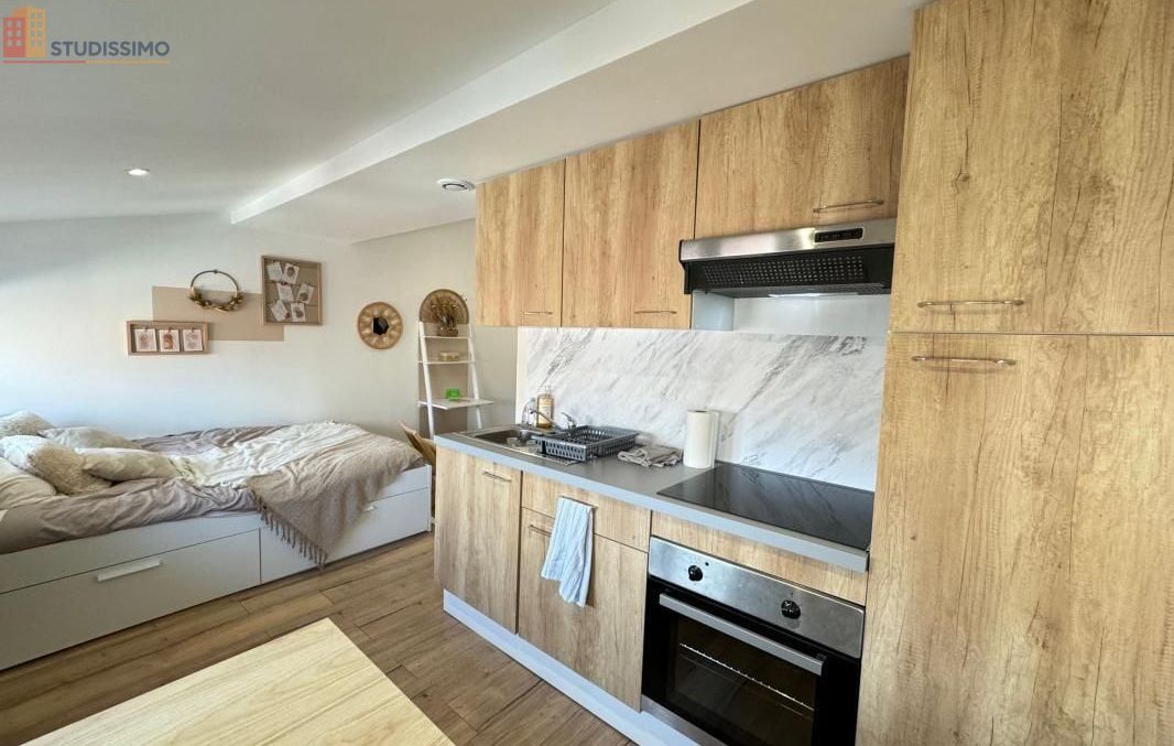 Studio meublé 23m² Saint-Étienne 42000 - Lumineux, 5e étage - Photo 9