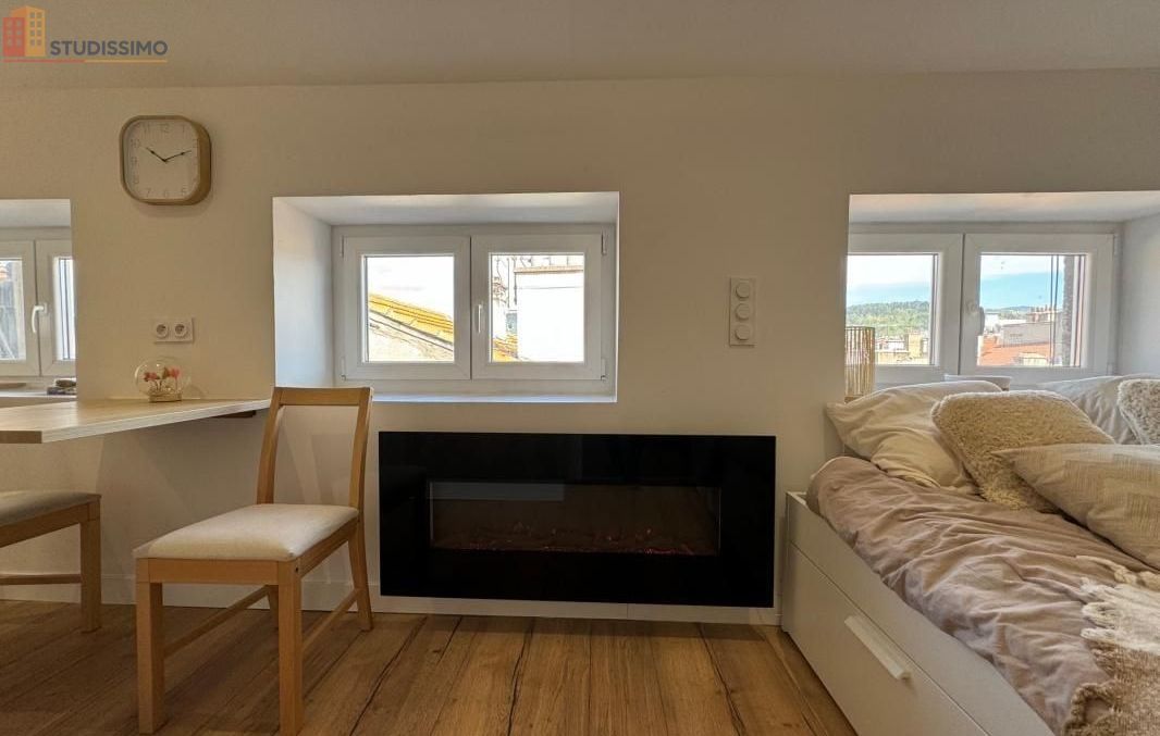 Studio meublé 23m² Saint-Étienne 42000 - Lumineux, 5e étage - Photo 3