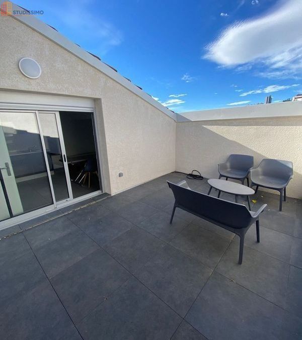 Studio meublé 23m² Saint-Étienne 42000 - Meublé, DPE D - Photo 9