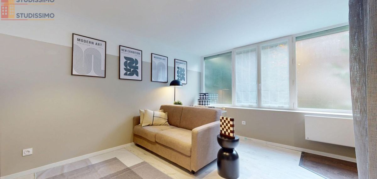Studio meublé 21m² Saint-Étienne 42100 - Meublé, DPE C - Photo 2