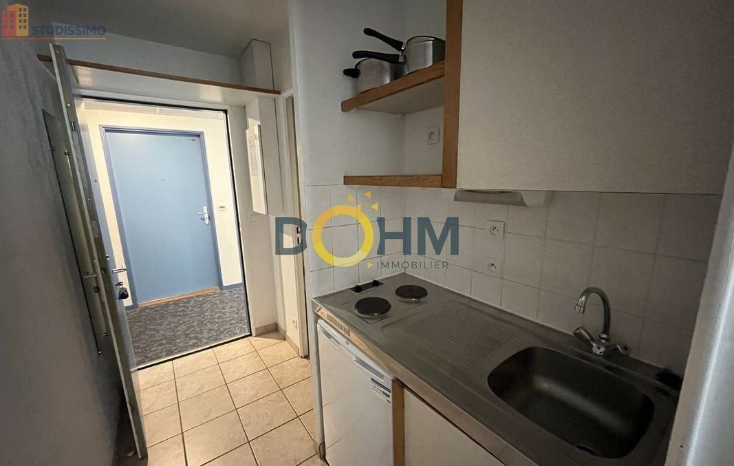Studio meublé 18m² Saint-Étienne 42100 - Meublé, DPE D - Photo 1