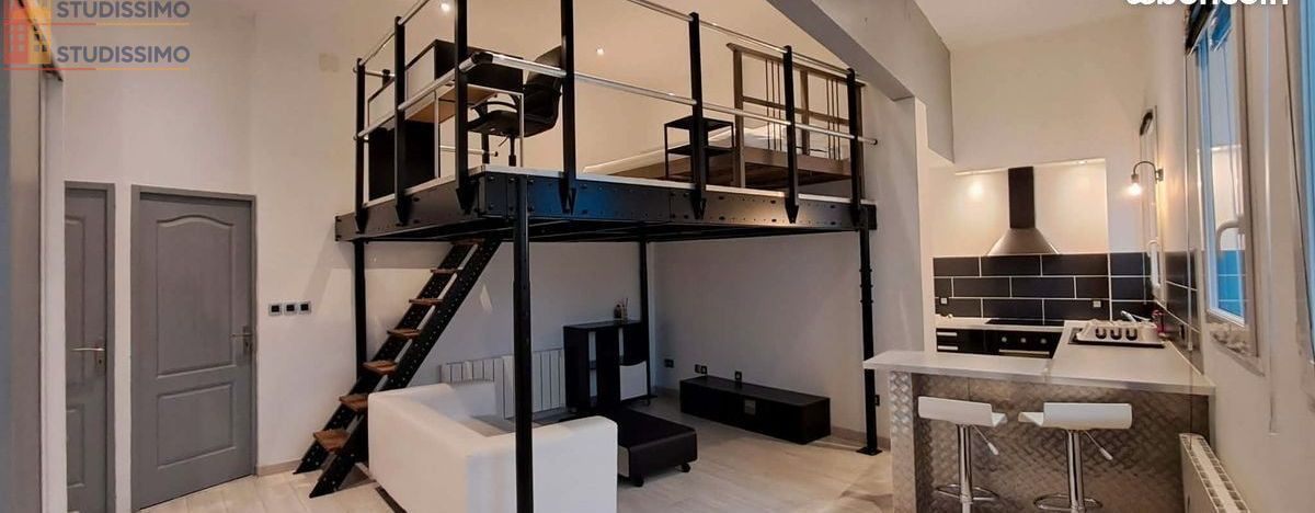 Studio 37m² Saint-Étienne centre - Moderne, meublé - Photo 12