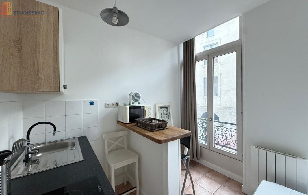 Studio meublé 15m² Saint-Étienne 42000 - Meublé, DPE D - Photo 7