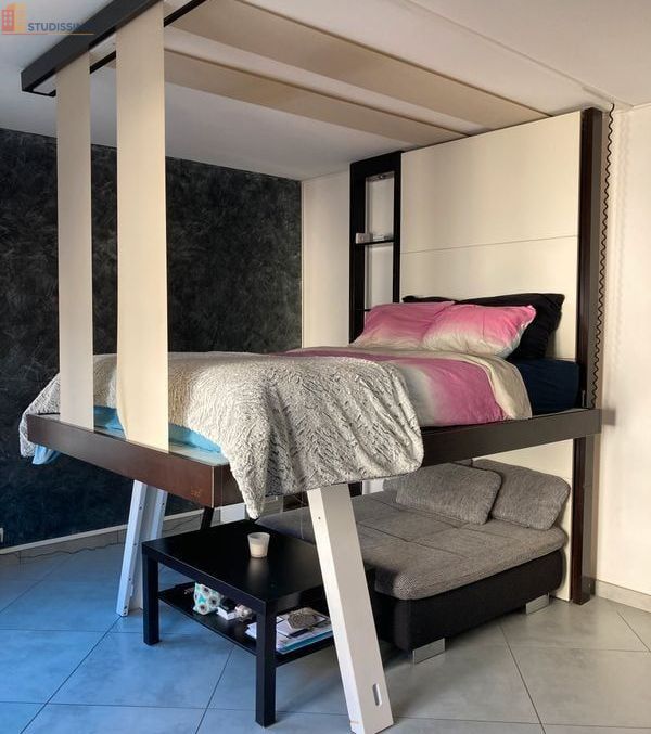 Studio meublé 33m² Firminy - Lumineux, proche Ireis - Photo 1