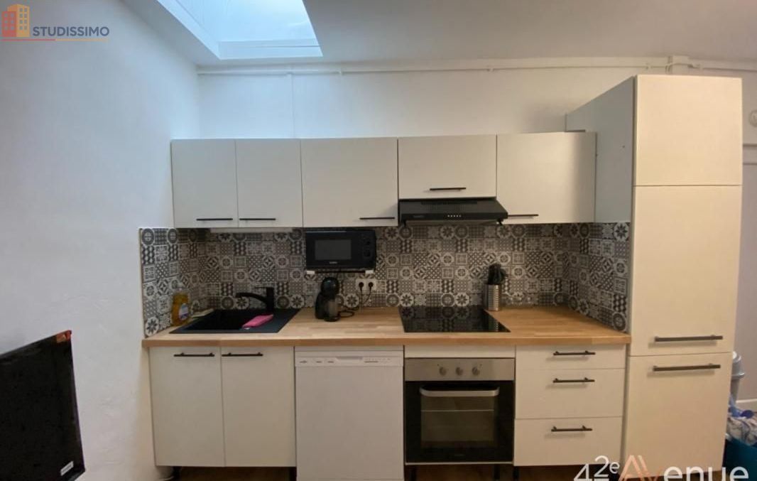 Studio meublé 28m² Saint-Étienne 42000 - Meublé, 1 pièce - Photo 9