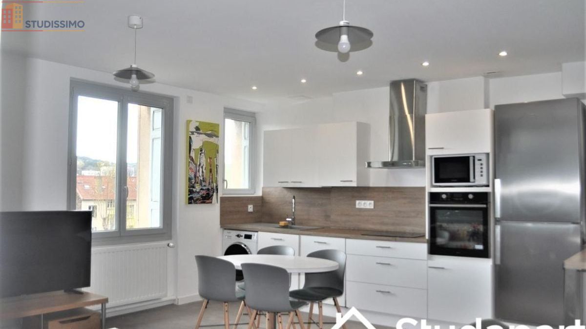 Studio meublé 10m² Saint-Étienne 42100 - Meublé, DPE D - Photo 4