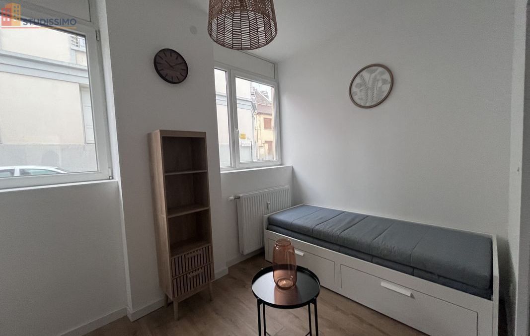 Studio meublé 15m² Saint-Étienne 42100 - Meublé, DPE D - Photo 2