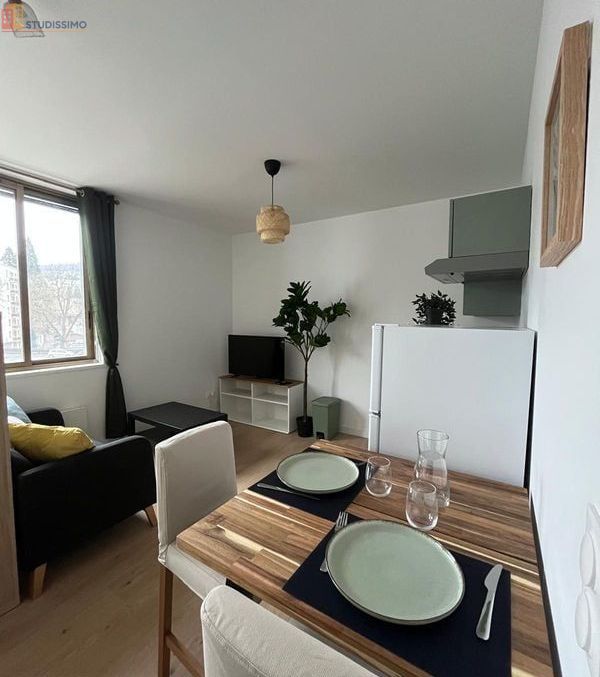 Studio meublé 19m² Saint-Étienne 42100 - Meublé, DPE D - Photo 20