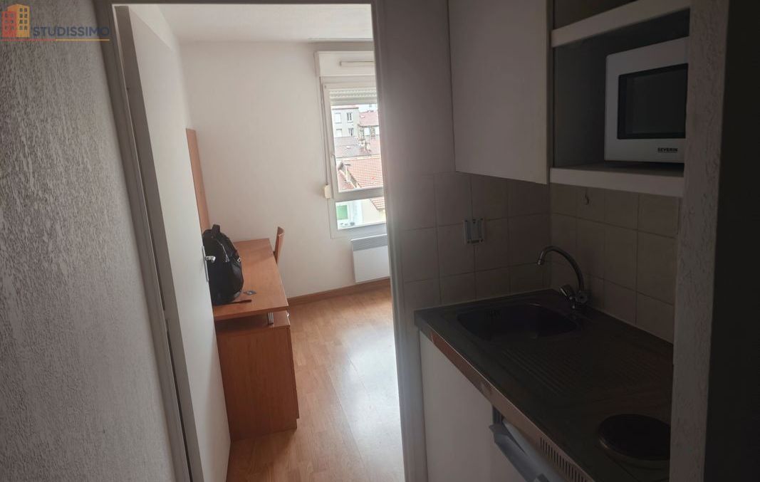 Studio meublé 20m² Saint-Étienne 42100 - Résidence étudiante - Photo 1