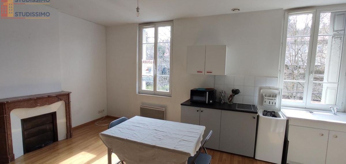 Studio meublé 27m² Saint-Étienne - Meublé, 3e étage - Photo 12
