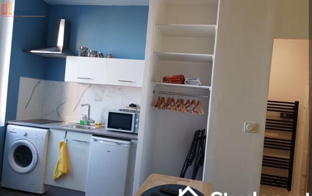 Studio meublé 18m² Saint-Étienne 42100 - Meublé, DPE C - Photo 5