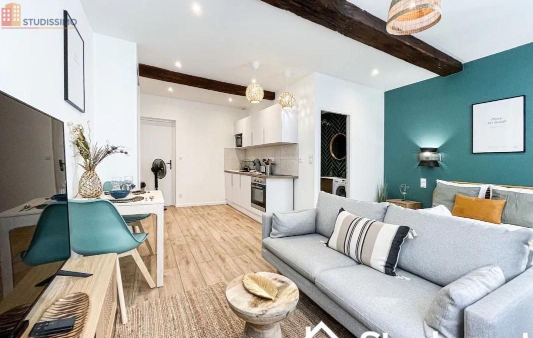 Studio 29m² Saint-Étienne 42000 - Meublé, DPE A - Photo 10
